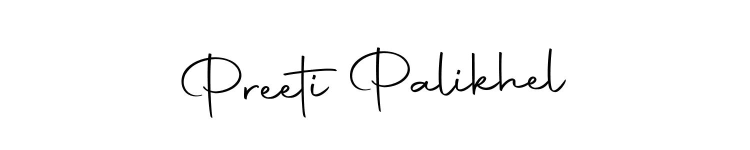 The best way (Autography-DOLnW) to make a short signature is to pick only two or three words in your name. The name Preeti Palikhel include a total of six letters. For converting this name. Preeti Palikhel signature style 10 images and pictures png