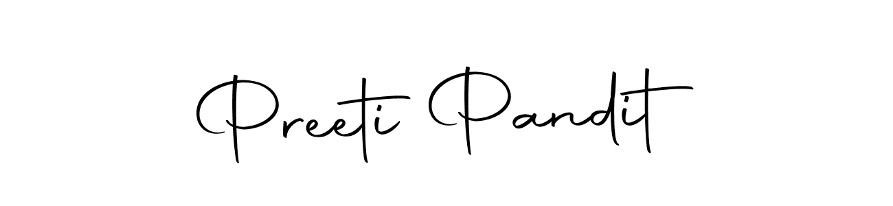 Make a beautiful signature design for name Preeti Pandit. With this signature (Autography-DOLnW) style, you can create a handwritten signature for free. Preeti Pandit signature style 10 images and pictures png