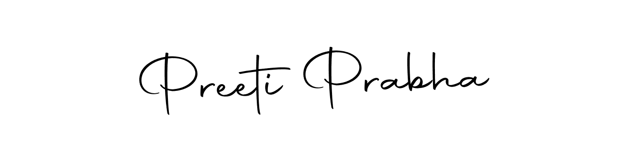 The best way (Autography-DOLnW) to make a short signature is to pick only two or three words in your name. The name Preeti Prabha include a total of six letters. For converting this name. Preeti Prabha signature style 10 images and pictures png