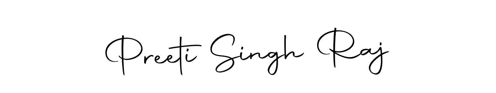 Design your own signature with our free online signature maker. With this signature software, you can create a handwritten (Autography-DOLnW) signature for name Preeti Singh Raj. Preeti Singh Raj signature style 10 images and pictures png