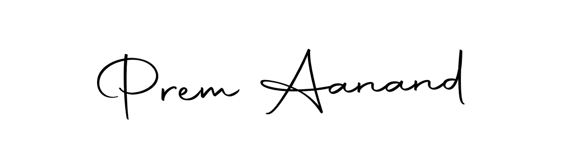 Design your own signature with our free online signature maker. With this signature software, you can create a handwritten (Autography-DOLnW) signature for name Prem Aanand. Prem Aanand signature style 10 images and pictures png