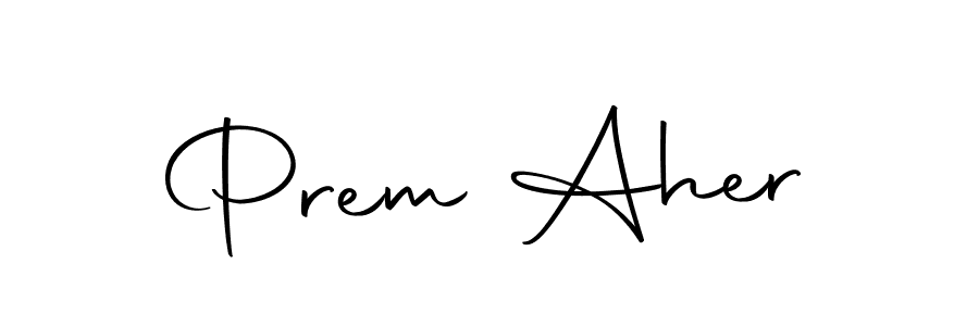 You can use this online signature creator to create a handwritten signature for the name Prem Aher. This is the best online autograph maker. Prem Aher signature style 10 images and pictures png