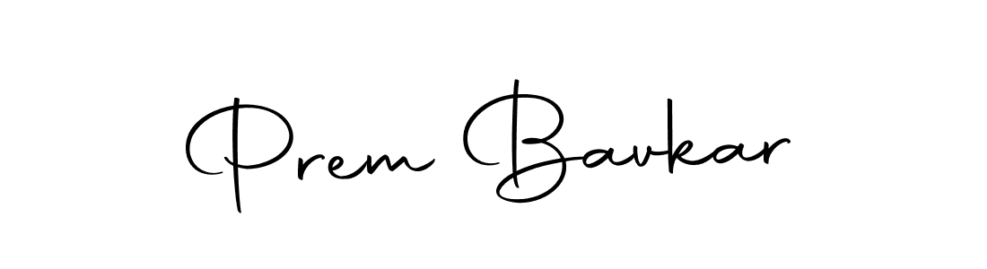 Use a signature maker to create a handwritten signature online. With this signature software, you can design (Autography-DOLnW) your own signature for name Prem Bavkar. Prem Bavkar signature style 10 images and pictures png