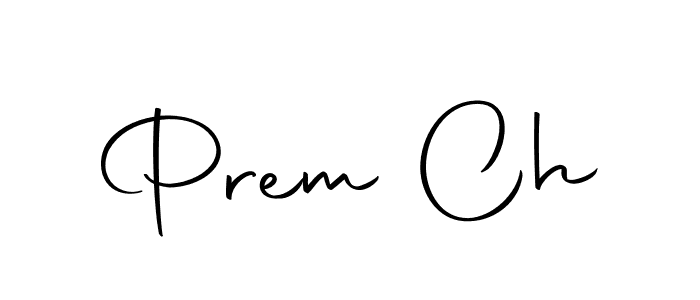 Create a beautiful signature design for name Prem Ch. With this signature (Autography-DOLnW) fonts, you can make a handwritten signature for free. Prem Ch signature style 10 images and pictures png