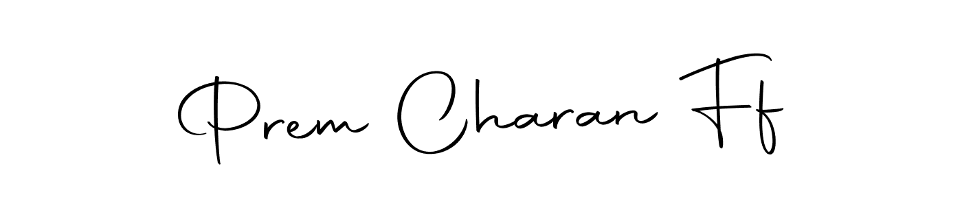 Use a signature maker to create a handwritten signature online. With this signature software, you can design (Autography-DOLnW) your own signature for name Prem Charan Ff. Prem Charan Ff signature style 10 images and pictures png
