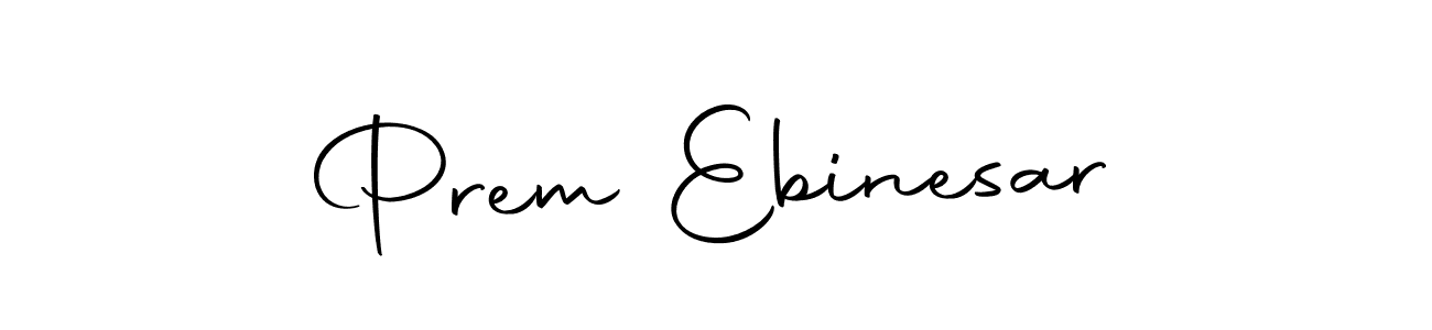 Prem Ebinesar stylish signature style. Best Handwritten Sign (Autography-DOLnW) for my name. Handwritten Signature Collection Ideas for my name Prem Ebinesar. Prem Ebinesar signature style 10 images and pictures png