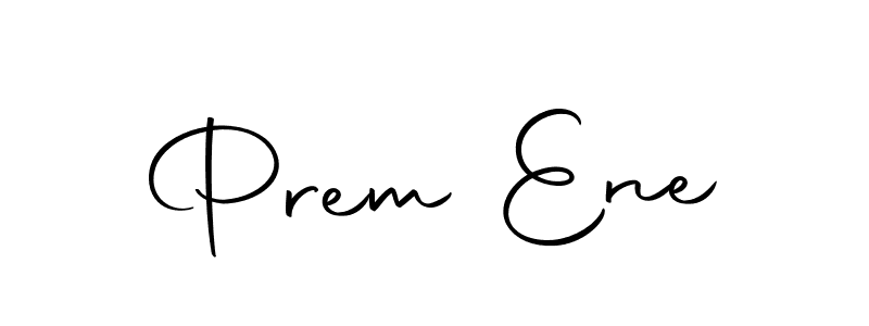 Prem Ene stylish signature style. Best Handwritten Sign (Autography-DOLnW) for my name. Handwritten Signature Collection Ideas for my name Prem Ene. Prem Ene signature style 10 images and pictures png