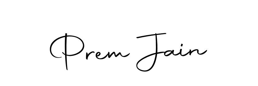 Create a beautiful signature design for name Prem Jain. With this signature (Autography-DOLnW) fonts, you can make a handwritten signature for free. Prem Jain signature style 10 images and pictures png