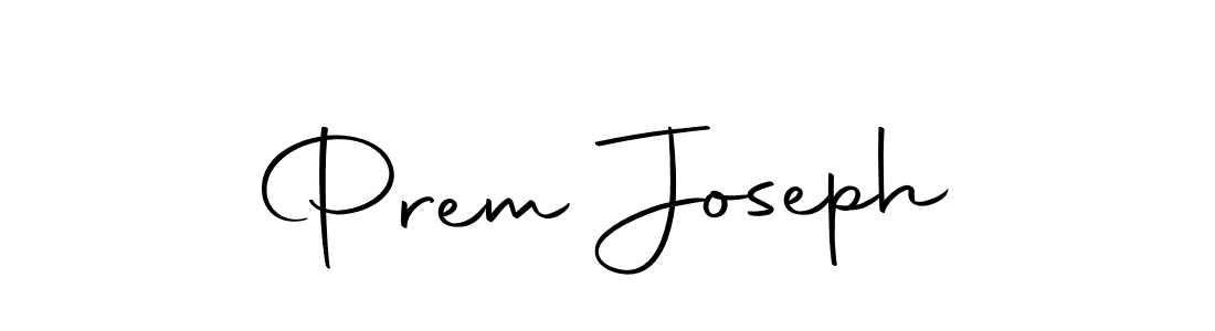 Create a beautiful signature design for name Prem Joseph. With this signature (Autography-DOLnW) fonts, you can make a handwritten signature for free. Prem Joseph signature style 10 images and pictures png