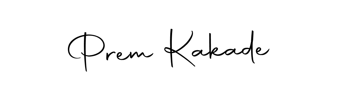 Design your own signature with our free online signature maker. With this signature software, you can create a handwritten (Autography-DOLnW) signature for name Prem Kakade. Prem Kakade signature style 10 images and pictures png