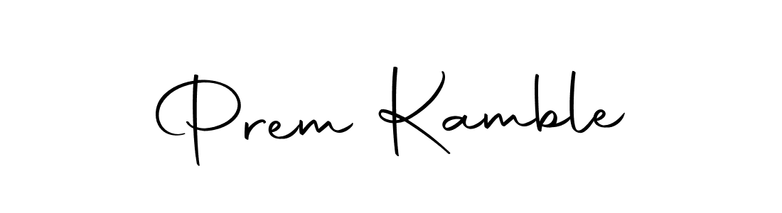 Make a beautiful signature design for name Prem Kamble. Use this online signature maker to create a handwritten signature for free. Prem Kamble signature style 10 images and pictures png