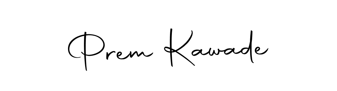 Use a signature maker to create a handwritten signature online. With this signature software, you can design (Autography-DOLnW) your own signature for name Prem Kawade. Prem Kawade signature style 10 images and pictures png