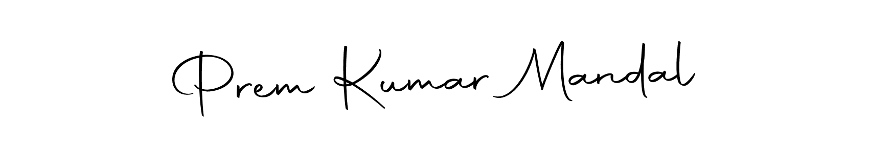 Use a signature maker to create a handwritten signature online. With this signature software, you can design (Autography-DOLnW) your own signature for name Prem Kumar Mandal. Prem Kumar Mandal signature style 10 images and pictures png