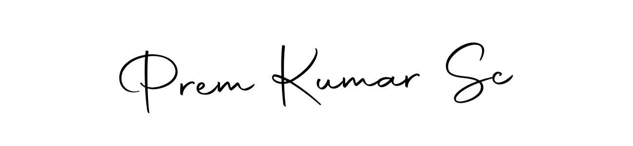 You should practise on your own different ways (Autography-DOLnW) to write your name (Prem Kumar Sc) in signature. don't let someone else do it for you. Prem Kumar Sc signature style 10 images and pictures png