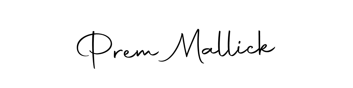 How to make Prem Mallick signature? Autography-DOLnW is a professional autograph style. Create handwritten signature for Prem Mallick name. Prem Mallick signature style 10 images and pictures png