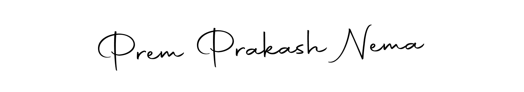 You should practise on your own different ways (Autography-DOLnW) to write your name (Prem Prakash Nema) in signature. don't let someone else do it for you. Prem Prakash Nema signature style 10 images and pictures png