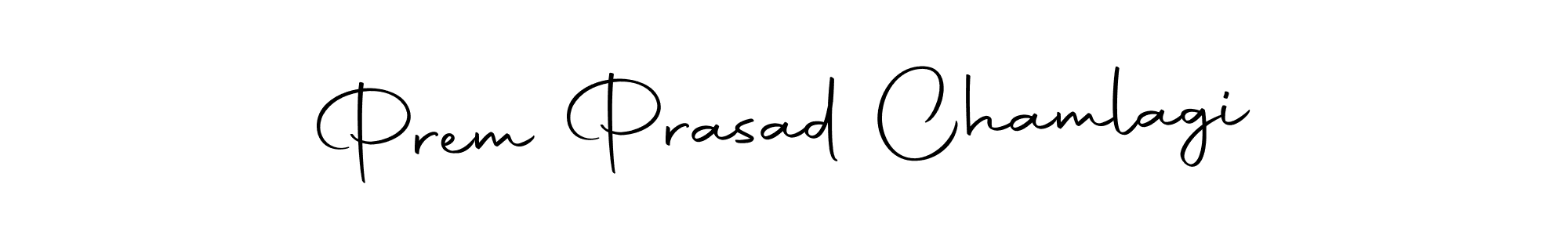 Use a signature maker to create a handwritten signature online. With this signature software, you can design (Autography-DOLnW) your own signature for name Prem Prasad Chamlagi. Prem Prasad Chamlagi signature style 10 images and pictures png