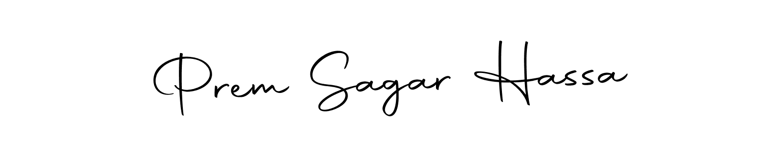 Make a beautiful signature design for name Prem Sagar Hassa. With this signature (Autography-DOLnW) style, you can create a handwritten signature for free. Prem Sagar Hassa signature style 10 images and pictures png