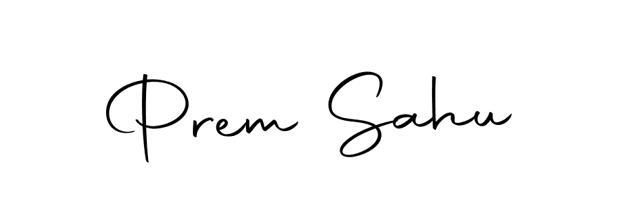 You should practise on your own different ways (Autography-DOLnW) to write your name (Prem Sahu) in signature. don't let someone else do it for you. Prem Sahu signature style 10 images and pictures png