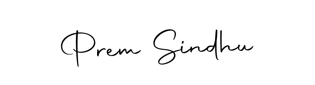 Prem Sindhu stylish signature style. Best Handwritten Sign (Autography-DOLnW) for my name. Handwritten Signature Collection Ideas for my name Prem Sindhu. Prem Sindhu signature style 10 images and pictures png