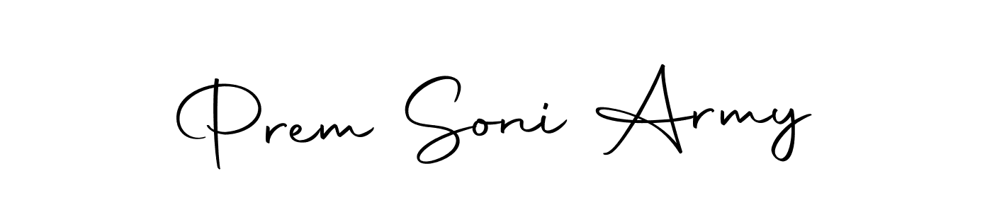 You can use this online signature creator to create a handwritten signature for the name Prem Soni Army. This is the best online autograph maker. Prem Soni Army signature style 10 images and pictures png