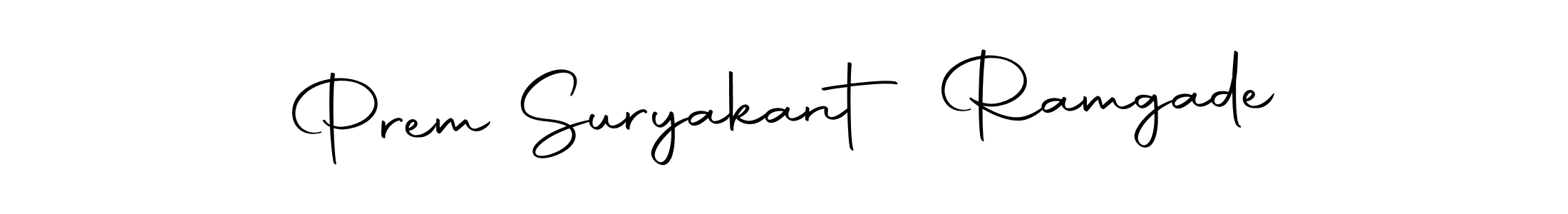 Use a signature maker to create a handwritten signature online. With this signature software, you can design (Autography-DOLnW) your own signature for name Prem Suryakant Ramgade. Prem Suryakant Ramgade signature style 10 images and pictures png