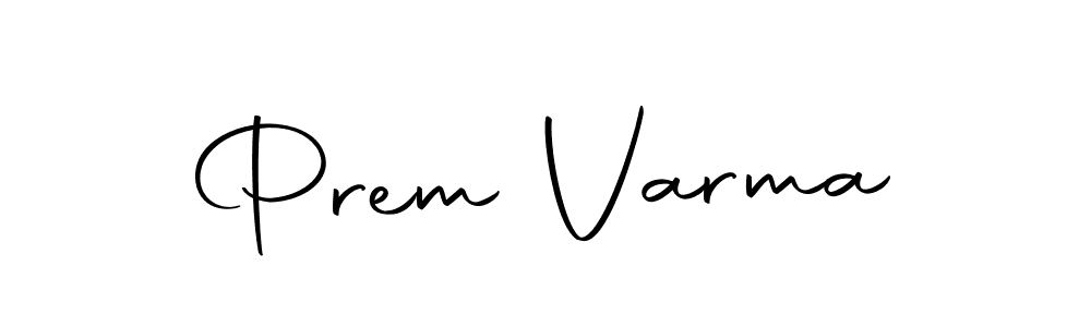 How to make Prem Varma signature? Autography-DOLnW is a professional autograph style. Create handwritten signature for Prem Varma name. Prem Varma signature style 10 images and pictures png