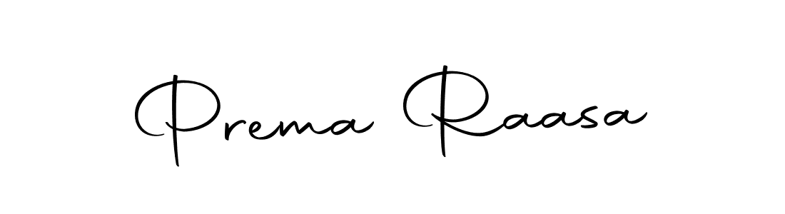Design your own signature with our free online signature maker. With this signature software, you can create a handwritten (Autography-DOLnW) signature for name Prema Raasa. Prema Raasa signature style 10 images and pictures png