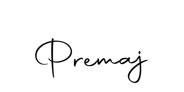 You should practise on your own different ways (Autography-DOLnW) to write your name (Premaj) in signature. don't let someone else do it for you. Premaj signature style 10 images and pictures png