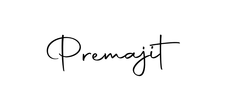 Design your own signature with our free online signature maker. With this signature software, you can create a handwritten (Autography-DOLnW) signature for name Premajit. Premajit signature style 10 images and pictures png