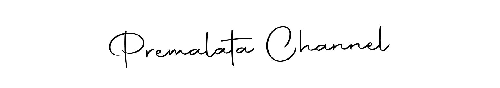 if you are searching for the best signature style for your name Premalata Channel. so please give up your signature search. here we have designed multiple signature styles  using Autography-DOLnW. Premalata Channel signature style 10 images and pictures png