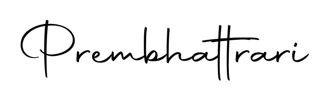 The Autography-DOLnW font transforms the name Prembhattrari into an executive sign with sharp precision and distinguished character. Prembhattrari signature style 10 images and pictures png