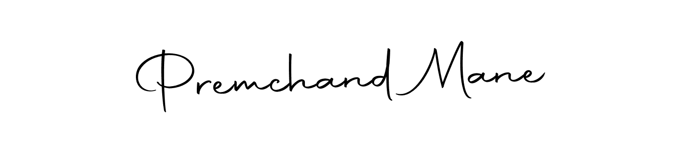 How to make Premchand Mane name signature. Use Autography-DOLnW style for creating short signs online. This is the latest handwritten sign. Premchand Mane signature style 10 images and pictures png