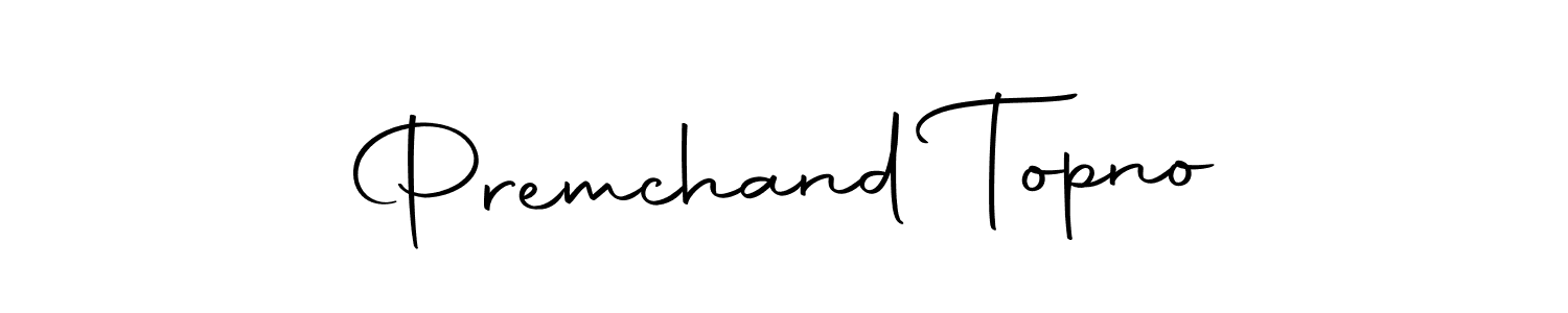 Create a beautiful signature design for name Premchand Topno. With this signature (Autography-DOLnW) fonts, you can make a handwritten signature for free. Premchand Topno signature style 10 images and pictures png