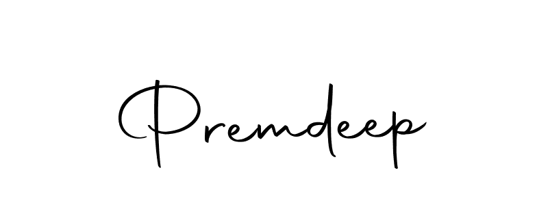 How to make Premdeep signature? Autography-DOLnW is a professional autograph style. Create handwritten signature for Premdeep name. Premdeep signature style 10 images and pictures png