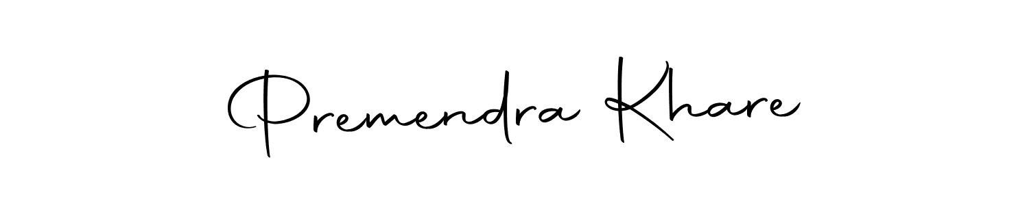 Also we have Premendra Khare name is the best signature style. Create professional handwritten signature collection using Autography-DOLnW autograph style. Premendra Khare signature style 10 images and pictures png