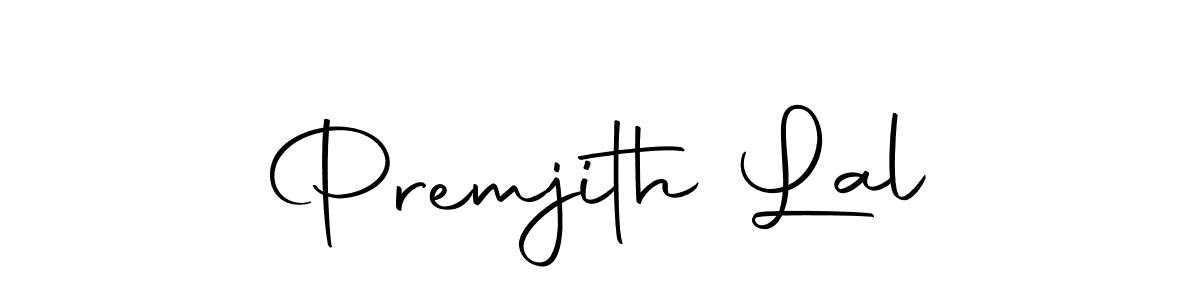 How to make Premjith Lal name signature. Use Autography-DOLnW style for creating short signs online. This is the latest handwritten sign. Premjith Lal signature style 10 images and pictures png