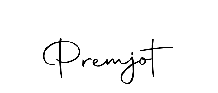 Use a signature maker to create a handwritten signature online. With this signature software, you can design (Autography-DOLnW) your own signature for name Premjot. Premjot signature style 10 images and pictures png