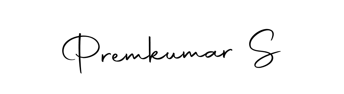 Make a beautiful signature design for name Premkumar S. With this signature (Autography-DOLnW) style, you can create a handwritten signature for free. Premkumar S signature style 10 images and pictures png