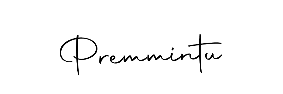 Premmintu stylish signature style. Best Handwritten Sign (Autography-DOLnW) for my name. Handwritten Signature Collection Ideas for my name Premmintu. Premmintu signature style 10 images and pictures png
