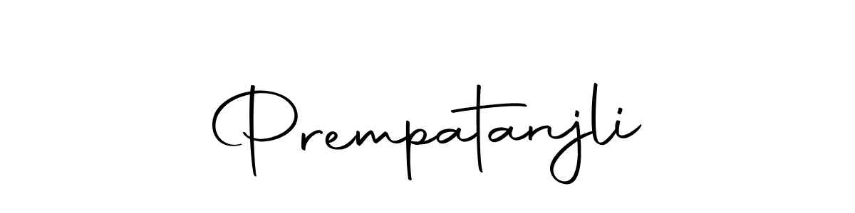 Design your own signature with our free online signature maker. With this signature software, you can create a handwritten (Autography-DOLnW) signature for name Prempatanjli. Prempatanjli signature style 10 images and pictures png
