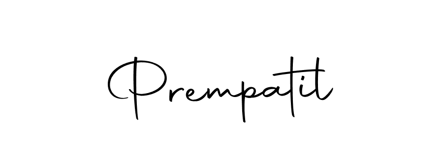Similarly Autography-DOLnW is the best handwritten signature design. Signature creator online .You can use it as an online autograph creator for name Prempatil. Prempatil signature style 10 images and pictures png