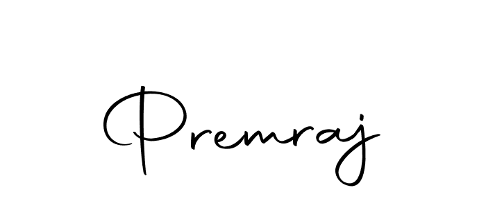 Create a beautiful signature design for name Premraj. With this signature (Autography-DOLnW) fonts, you can make a handwritten signature for free. Premraj signature style 10 images and pictures png