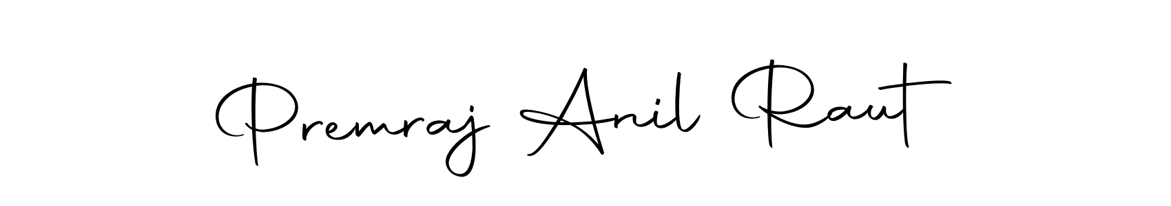 Design your own signature with our free online signature maker. With this signature software, you can create a handwritten (Autography-DOLnW) signature for name Premraj Anil Raut. Premraj Anil Raut signature style 10 images and pictures png