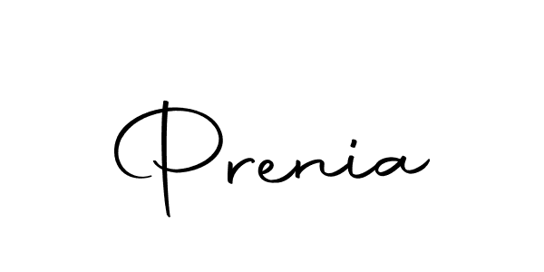 Make a beautiful signature design for name Prenia. With this signature (Autography-DOLnW) style, you can create a handwritten signature for free. Prenia signature style 10 images and pictures png