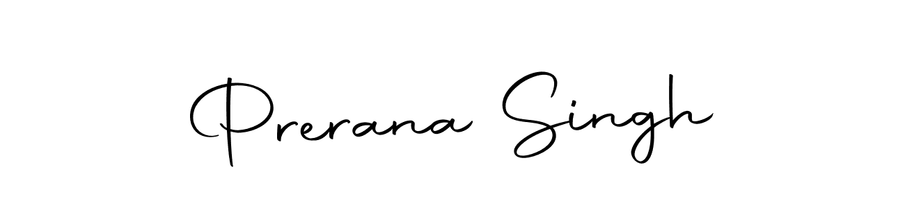 Create a beautiful signature design for name Prerana Singh. With this signature (Autography-DOLnW) fonts, you can make a handwritten signature for free. Prerana Singh signature style 10 images and pictures png