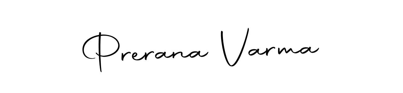 Use a signature maker to create a handwritten signature online. With this signature software, you can design (Autography-DOLnW) your own signature for name Prerana Varma. Prerana Varma signature style 10 images and pictures png