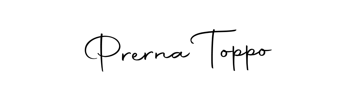 Here are the top 10 professional signature styles for the name Prerna Toppo. These are the best autograph styles you can use for your name. Prerna Toppo signature style 10 images and pictures png
