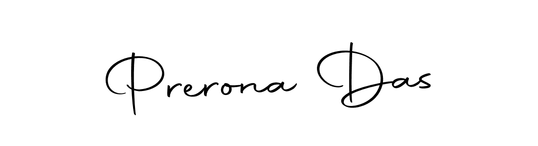 How to make Prerona Das name signature. Use Autography-DOLnW style for creating short signs online. This is the latest handwritten sign. Prerona Das signature style 10 images and pictures png