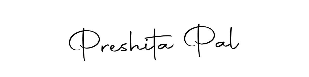 Design your own signature with our free online signature maker. With this signature software, you can create a handwritten (Autography-DOLnW) signature for name Preshita Pal. Preshita Pal signature style 10 images and pictures png
